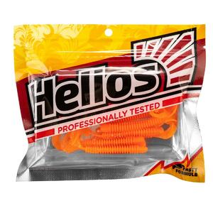 Твистер Credo Long Body 2,95"/7,5 см Orange & Sparkles 12шт. (HS-9-022) Helios (0), фото 4