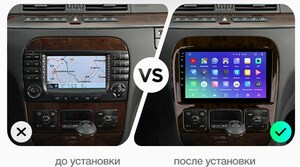 Штатная магнитола Roximo 4G RX-2505 для Mercedes Benz W220, фото 2