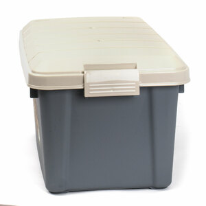 Ящик многофункц. особопрочный СЛЕДОПЫТ Expedition Box, 40 л, 600х360х320 мм, цв. графит/бежевый, фото 7