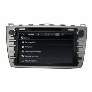 Штатная магнитола CARMEDIA KD-8001 серый DVD MAZDA 6 2007-2012, фото 11