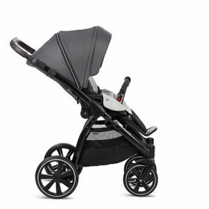 Коляска 2 в 1 Noordi Fjordi Leather 2021, Shadow Grey, фото 8