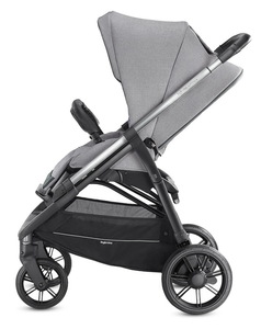 Коляска Inglesina Aptica System Duo 2 в 1 на шасси Aptica Black, Silk Grey, фото 8