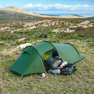 Палатка двухместная Naturehike Opalus NH20ZP001 оранжевая, фото 5