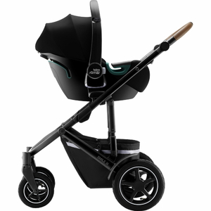 Коляска 3 в 1 Plus Britax Romer Smile III BS3 i-Sense Pure Beige/Space Black + база FLEX BASE iSENSE, фото 3