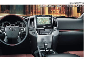 Штатная магнитола Incar AHR-2239 TOYOTA Land Cruiser 200 (2016+) Android 4.4.4, фото 3
