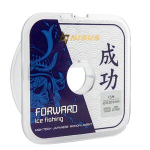 Леска FORWARD ICE FISHING 0,203mm/50m Nylon Transparent (N-FIF-0.203-50) Nisus, фото 3