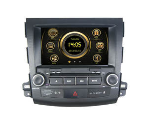 Штатная магнитола CARMEDIA QR-8007 DVD Citroen C-Crosser 2007-2012, фото 2