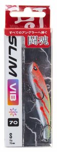 Воблер тонущий вертикальный LJ Pro Series SLIM VIB S 70.00/357, фото 4