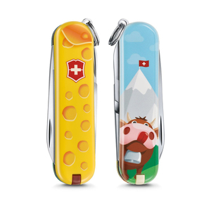 Нож-брелок Victorinox Classic LE 2019, 58 мм, 7 функций, "Alps Cheese", фото 1