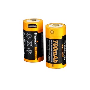 Аккумулятор 16340 Fenix 700 mAh Li-ion с разъемом для USB, фото 4