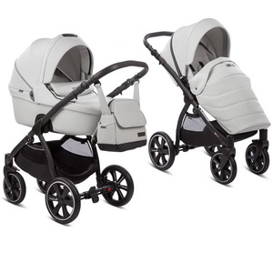 Коляска 2 в 1 Noordi Fjordi Sport Leather Cloud NEW с термолюлькой, фото 1