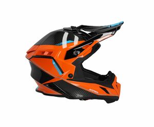 Шлем Acerbis STEEL CARBON 22-06 Orange/Black M, фото 3