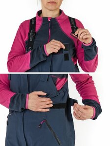 Полукомбинезон зим. Norfin Women NORDIC SPACE BLUE 01 р.S, фото 5
