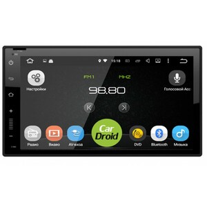 Штатная магнитола CarDroid RD-1005D 2DIN Универсальная 7 slim (Android 9.0) DSP, фото 2