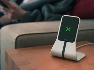 Док-станция с беспроводным зарядным устройством XVIDA Wireless Charging Desk Stand, серебристый, фото 3