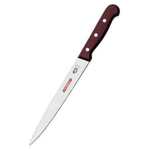 Нож Victorinox филейный, лезвие 16 см, дерево, фото 2