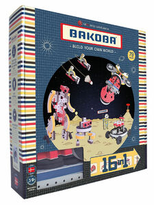 Мягкий конструктор BAKOBA Космос, 79 деталей, фото 1