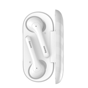 Беспроводные bluetooth-наушники Baseus Encok True Wireless W07 White, фото 3