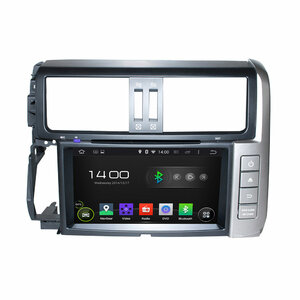 Штатная магнитола CARMEDIA KDO-8015 DVD Toyota LC PRADO 150 2009-2013 серебро, фото 3