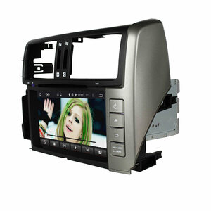 Штатная магнитола CARMEDIA KDO-8015 DVD Toyota LC PRADO 150 2009-2013 серебро, фото 11