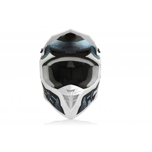 Шлем Acerbis LINEAR White/Light-Blue XS, фото 3