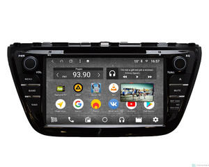 Штатная магнитола Parafar с IPS матрицей для Suzuki SX4, S-Cross 2013-2016 на Android 7.1.1 (PF125KDVD), фото 1