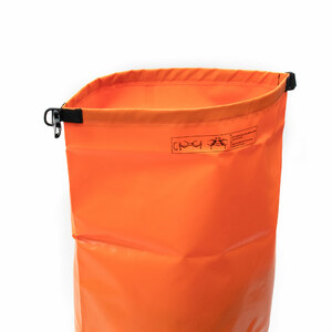Гермомешок СЛЕДОПЫТ - Dry Bag без лямок, 100 л,ПВХ, цв. оранжевый, фото 8
