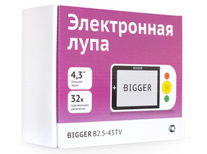 Лупа электронная Bigger B2.5-43TV, фото 4