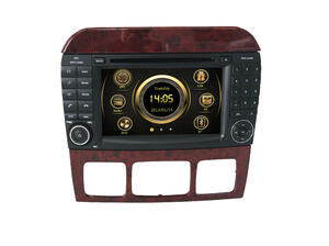 Штатная магнитола CARMEDIA QR-7105 DVD Mercedes S-класс 1998-2005 (W220), фото 1
