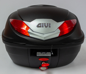 Кофр MONOLOCK 36 л Givi Black-Silver-Red (B360N), фото 2