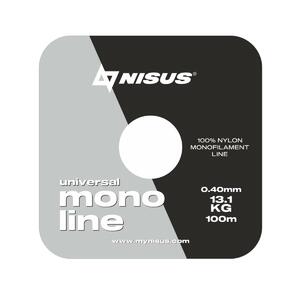 Леска MONOLINE Universal 0,40mm/100m Nylon Transparent (N-MU-040-100) Nisus (0), фото 2
