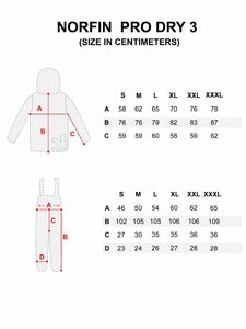 Костюм демисезонный Norfin PRO DRY 3 р.L, фото 10
