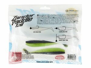 Виброхвосты LJ 3D Series Zander Paddle Tail 4.8in (12.00)/Z05 4шт., фото 5