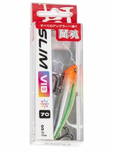 Воблер тонущий вертикальный LJ Pro Series SLIM VIB S 70.00/336, фото 4