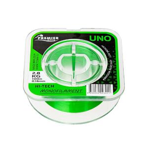 Леска UNO 0,16mm/100m Green Nylon (PR-U-G-016-100) Premier Fishing (0), фото 2