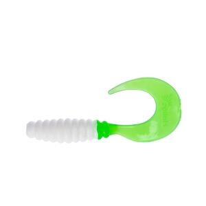 Твистер Credo 2,35"/6,0 см White & Green 7шт. (HS-10-016) Helios, фото 2