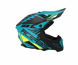 Шлем Acerbis X-TRACK 22-06 Green/Black L, фото 3