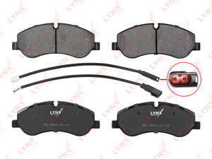 Колодки тормозные передние  LYNXauto BD-3043. Для: Ford, Форд, Transit(Транзит) 2.0D-2.2D 13> / Transit(Транзит)/Tourneo Custom 2.0D-2.2D 12>. 

Длина, мм 171,7. 
Высота, мм 69,1. 
Толщина, мм 16,4., фото 1