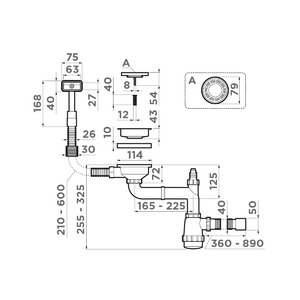 Арматура Omoikiri WK-1-S-IN, фото 2