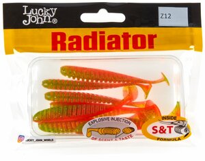 Виброхвосты съедоб. искусст. LJ Pro Series RADIATOR 3.0in (07.50)/Z12 7шт, фото 4