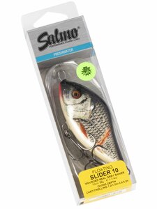 Воблер плавающий джеркбейт Salmo SLIDER F 10/WGS, фото 4