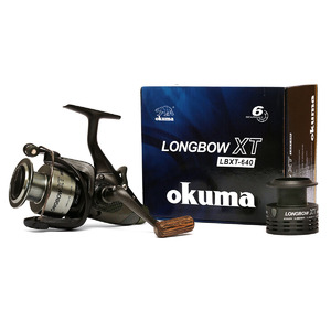 Катушка Okuma Longbow XT 655 + доп. Шпуля, фото 2