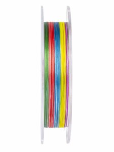 Леска плетёная LJ Vanrex EGI & JIGGING х4 BRAID Multi Color 150/008, фото 6