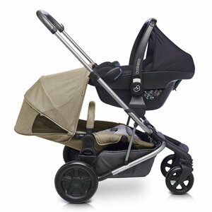 Коляска Easywalker Harvey Grey + люлька + адаптер высоты + органайзер, фото 16