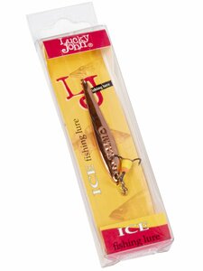 Блесна вертикальная зимняя Lucky John S-2-Z с цеп. и тр. 04.0г C блистер, фото 3