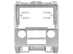 Рамка для UMS FORD Escape II, MAZDA Tribute 2008-2012, 9" SILVER, фото 1