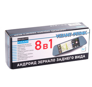 Видеорегистратор в зеркале заднего вида Vizant 955NK на Android, фото 4