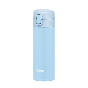 Термокружка Thermos FJM-350 LB с трубочкой 0.35л (голубая), фото 4