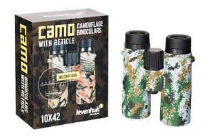 Бинокль Levenhuk Camo Dots 10x42 с сеткой, фото 7