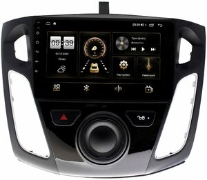 Штатная магнитола Ford Focus III 2011-2020 LeTrun 3792-9065 на Android 10 (4/64, DSP, QLed) С оптическим выходом, фото 1